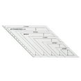 thumbnail image 1 of Pompotops Clearance Sales Patchwork Cutting Template Acrylic Ruler Cutting Ruler DIY Sewing Tools, 1 of 1