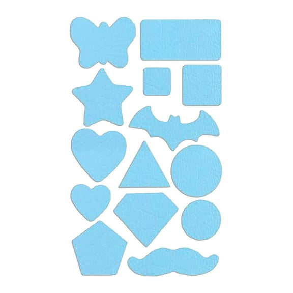 Pompotops Clearance Sales Patterned Leather Selfadhesive Sofa Repair Sticker Car Hole Seamless Patch Sticker