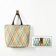 thumbnail image 1 of Pompotops Clearance Sales Portable Cloth Shopping Bag 600d Foldable Portable Cloth Bag, 1 of 5