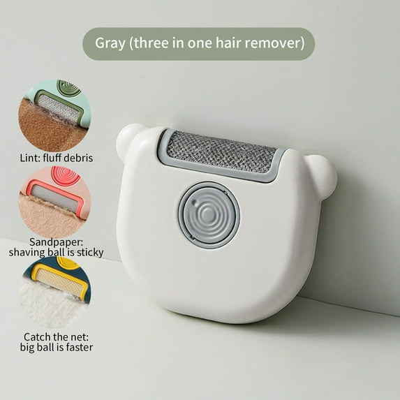Pompotops Clearance Sales Portable Lint Remover & Lint Roller,Clothes Fuzz Shaver Reusable Double Sided Lint Remover, Stickier Lint Roller Works For Fuzz,Dog Hair,Pet Hair
