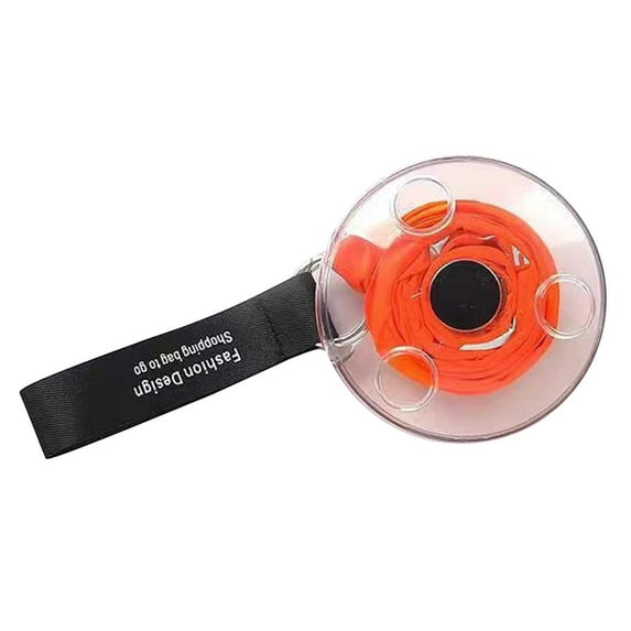 Pompotops Clearance Sales Portable And Multifunctional Small Circular Folding Bag Supermarket Telescopic Storage Shopping Bag Convenient Storage Bag Rotary Table