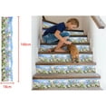 thumbnail image 1 of Pompotops Clearance Sales Simulation Stair Stickers Wall Stickers DIY Home Decor, 1 of 9