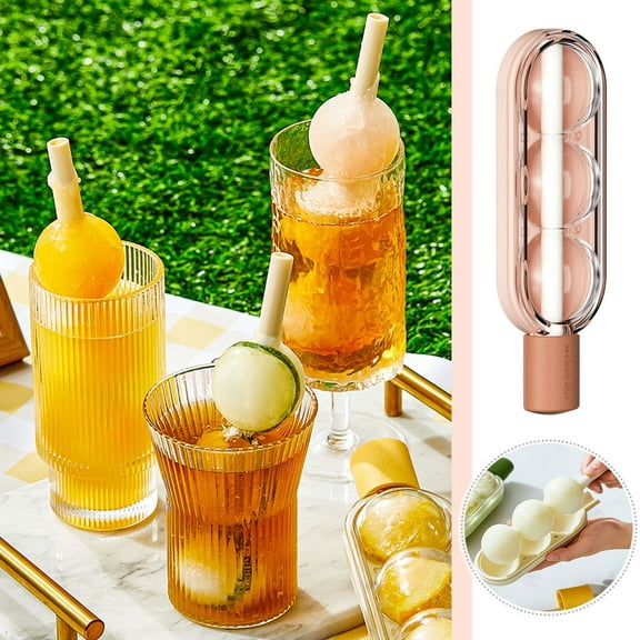 Pompotops Clearance Sales Sugar Gourd Ice Ice Cream Complementary Food Ice Household Refrigeratorcream Straw