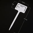 thumbnail image 1 of Pompotops Clearance Sales TType Plant Labels Plastic Plant Tags Nursery Garden Labels, 1 of 2