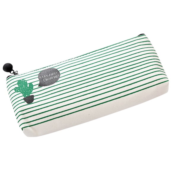 Pompotops Clearance Sales Travel Makeup Cosmetic Cactus Case Wash Organizer Storage Pencil Case