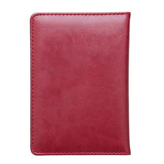 Pompotops Clearance Sales Vaccination Certificate Multifunctional Leather Protective Cover