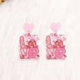 thumbnail image 1 of Pompotops Clearance Sales Valentine's Day Earrings Earrings Earrings Earrings Jewelry Female Earrings, 1 of 3