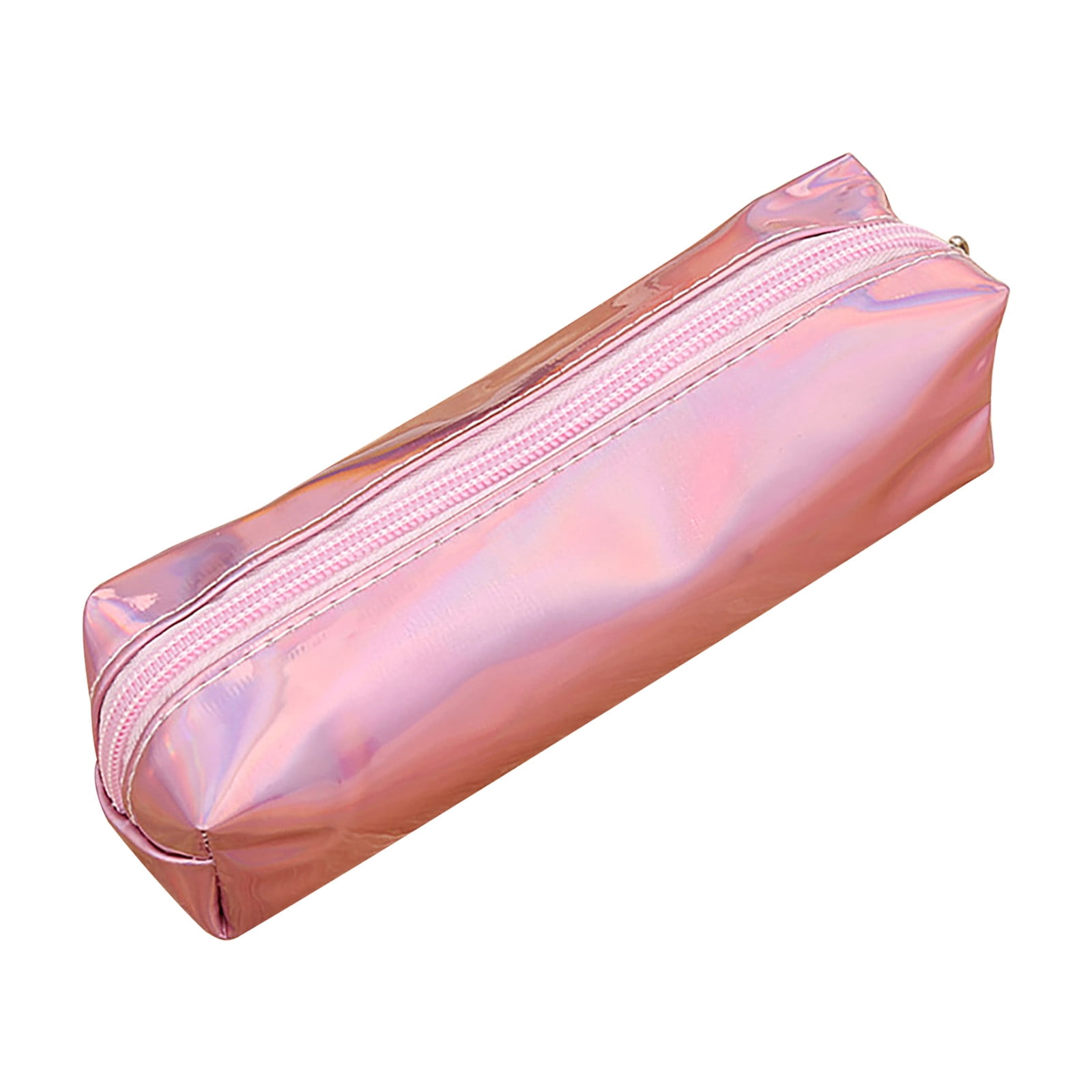 Pompotops Pencil Case Pen Bag Holder Pouch, Multifunctional Small Size  Stationery Plastic Pencil Case Semi Transparent Frosted Pencil Case Student