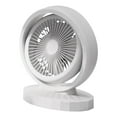 thumbnail image 1 of Pompotops Cooling Multifunctional Mini Charging Small Fan, Strong Wind, Small Night Light, Office Desktop, Small Dormitory, Silent USB Electric Fan, Purple, On Clearance, 1 of 5