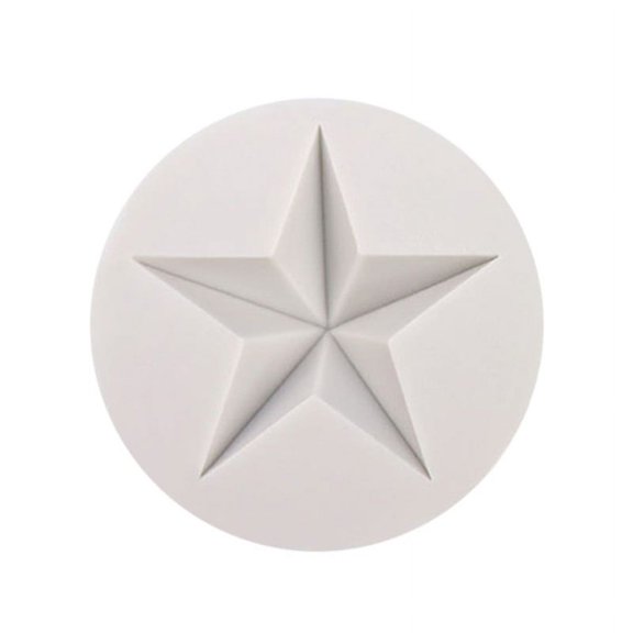 Pompotops Diy Bakeware Silicone Star Shaped Cool Ice Tray Chocolate Mold Maker tools