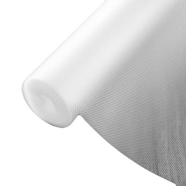 Pompotops Drawer and Shelf Liner, 12x60Inch Non-Slip Shelf Liners For Kitchen Cabinets Waterproof Cabinet Liner Durable EVA Washable Refrigerator Drawers Mat For Shelves Pantry