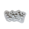 thumbnail image 1 of Pompotops Easter Rabbit Bunny Silicone Fondant-Mold Chocolate Cake Ice Mould Tray, 1 of 9