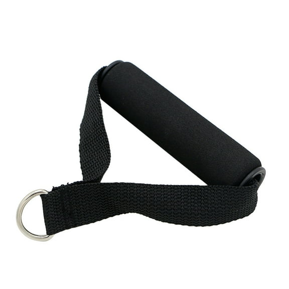 Pompotops Fitness Strap Resistance Band Handles Grips Wide Design Heavy Duty Cable Handles