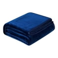thumbnail image 1 of Pompotops Fleece Blanket Throw Blanket, Super Soft Warm Solid Warm Micro Plush Fleece Blanket Throw Rug Sofa Bedding 180*200CM, 1 of 3