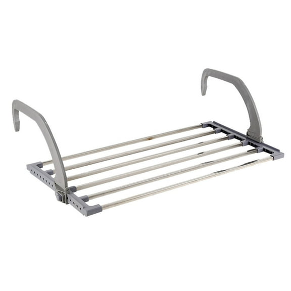 Vikakiooze Foldable Radiator Balcony Indoor Clothes Airer Drying Racks Towel Hanging Rods, Home Savings!