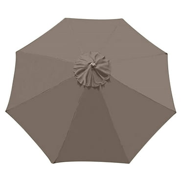 Pompotops Garden Umbrella Outdoor, Stall Umbrella, Beach Sun Umbrella, Replacement Cloth 78.7 Inch Diameter, 8 Ribs
