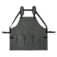 thumbnail image 1 of Pompotops Garden tool Apron Multi-Pocket Multi-Function Safety Canvas Waterproof tool, 1 of 2