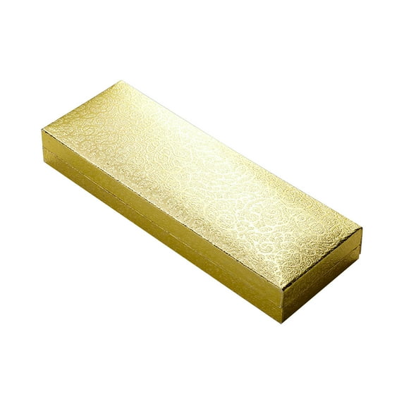 Pompotops Gold Flip Pen Case Business Gift Pen Packaging Box Printing Pen Ballpoint Pen Box for Business Birthday Souvenir Office Supplies