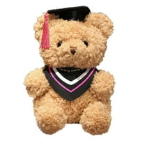 Pompotops Graduation Bear Class Of 2023 Graduation Plush 9 Inch Graduation Bear Gift Kindergarten Graduation Stuffed Graduation Doll With Diploma And Sash