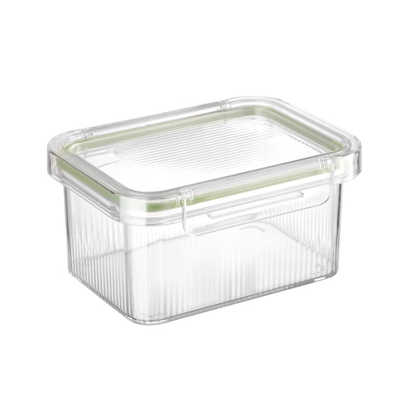 Vikakiooze Grain Storage Container, Sealed Can Food Plastic Coffee Kitchen Household Transparent Snack Grain Storage Tank