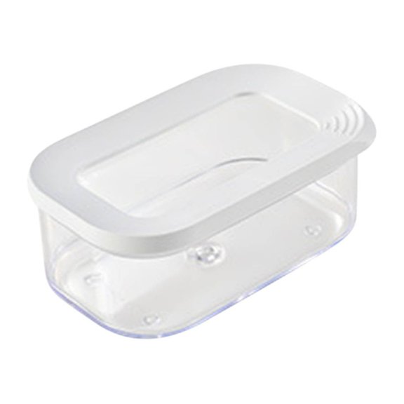 Vikakiooze Grain Storage Container, Sealed Can Food Plastic Coffee Kitchen Household Transparent Snack Grain Storage Tank
