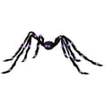 thumbnail image 1 of Pompotops Halloween Large Spider Decorations, Halloween Glowing Spider Outdoor Party Spider Decoration Festival Decoration Tricky Props Plush Big Spider, 1 of 8