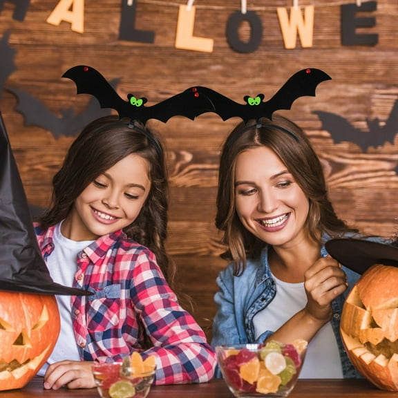 Pompotops Halloween Party Dance Non-woven Batcobra Bats Decorate Headbands