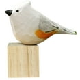 thumbnail image 1 of Pompotops Home Decorations, Bird Figurines Hand Carved Painted Wooden Statues For Home Decor Accents Sculptures Ornaments For Shelf Table Decor, B, 1 of 1