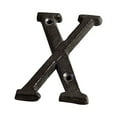 thumbnail image 1 of Pompotops Home Decorations, Creative Alloy Wrought Iron Number Letter Creative DIY House Letter, X, 1 of 2