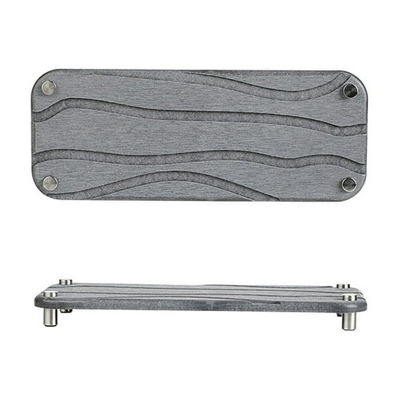 Pompotops Household Sink With Groove, Stainless Steel Foot With Rubber Bottom, Absorbent Stone Used For Washing Soap, Brush And Toilet In Modern Families