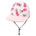 thumbnail image 1 of Pompotops Kids Trucker Hat With Chin Strap Basketball Lightweight Toddler Boys Girls Caps Sun Protection Hats, 1 of 6