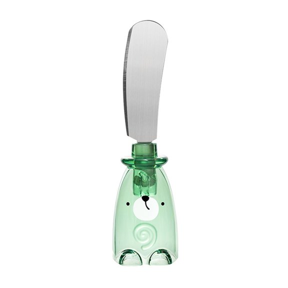 Pompotops Kitchen Butter Spreader Knife, Spread Bread, Cheese, Butter Spatula, Scraper Can Be Used For Vertical Spread Knife, Scraper (Green)
