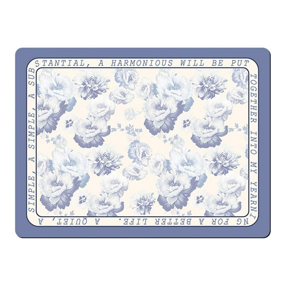 Pompotops Large Kitchen Countertop Mat, 15.75*11.81 Inches Coffee Maker Mat, Soft Diatomaceous Mud Absorbent Mat, Cup Mat, Dishwasher, Chopsticks, Non Slip Drainage Mat