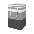 thumbnail image 1 of Pompotops Large Laundry Basket, 75L Freestanding Laundry Hamper,Waterproof Tall Clothes Hamper With Extended Handles For Clothes Toys Towels In The Dorm And Family - (Gray), 1 of 6