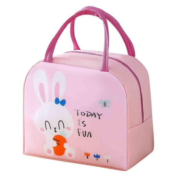 Pompotops Lunch Tote Bag, Aluminum Foil Insulation Handbag Work Bento Bag, Lunch Bag, Food Bag, Insulation Bag