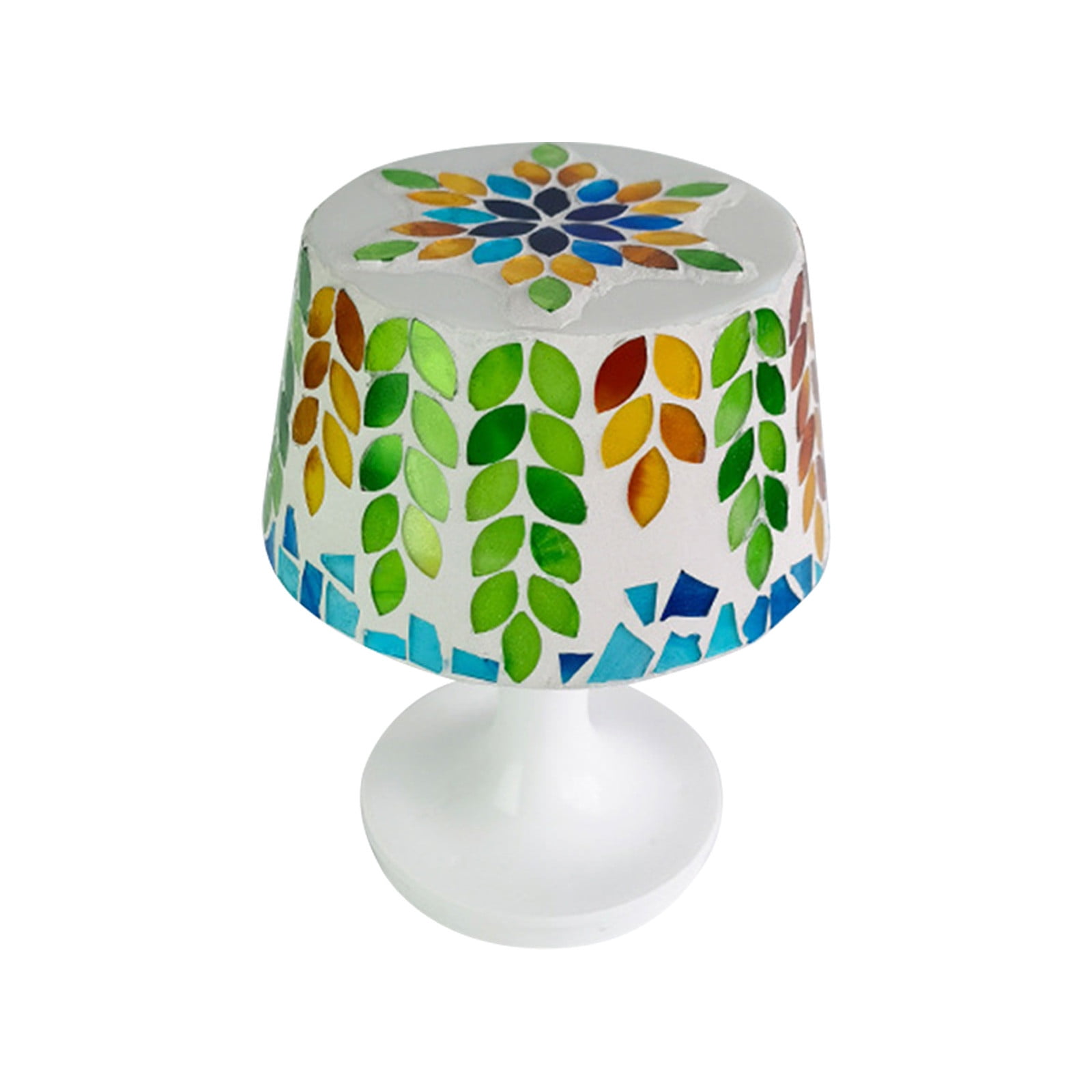 Pompotops Make Your Own Mosaic Night Light Kit, Nightlight DIY