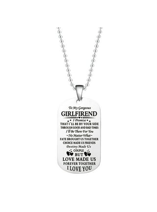 Boyfriend Necklace, To My Boyfriend Necklace Gift From Girlfriend - Love  Favorite Heart - Necklacespring