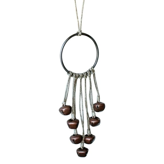 Pompotops Metal Bells for Door Knob Vintage Wind Chimes With Keys For Home Protection And Decoration Doorbells