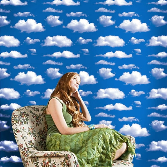 Pompotops Natural Sky Self-adhesive Wallpaper DIY Wall Sticker Panels Decal