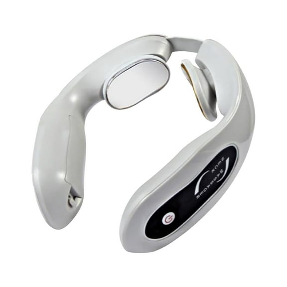 Pompotops Neck Point Massager, Portable Neck Massager, 2023 Neck Acupoints Lymphvity Massager Device, 4 Modes & 12 Kinds Of Strength Intensity To Choose From for Women Men Gift