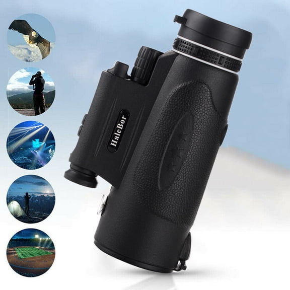 Pompotops Outdoor Day&Night Vision 100x90 Optical Monocular Hunting Hiking Telescope NEW