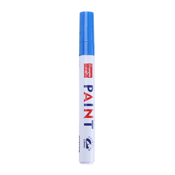 Pompotops Paint Pen Marker Color Oily Marker Pen Tire Ceramic Paint Touch-up Pen Craft Pen1ml for Rock Painting, Ceramic, Wood, Fabric, Plastic, Canvas, Glass, Mugs