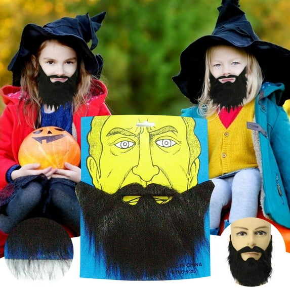 Pompotops Party Halloween Christmas Fake Mustache Funny Fake Beard Whisker