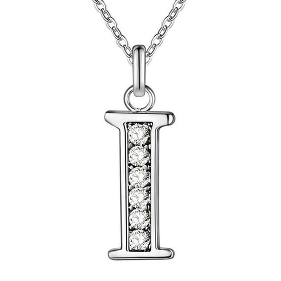 Odeerbi Personalized Initial Necklace Zircon Diamond 26 Letters Necklace Birthday Anniversary Jewelry Gift for Boyfriend Girlfriend