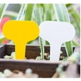 thumbnail image 1 of Pompotops Plant Label T-Type Plant Labels Plastic Plant Tags Nursery Garden Labels, 1 of 1