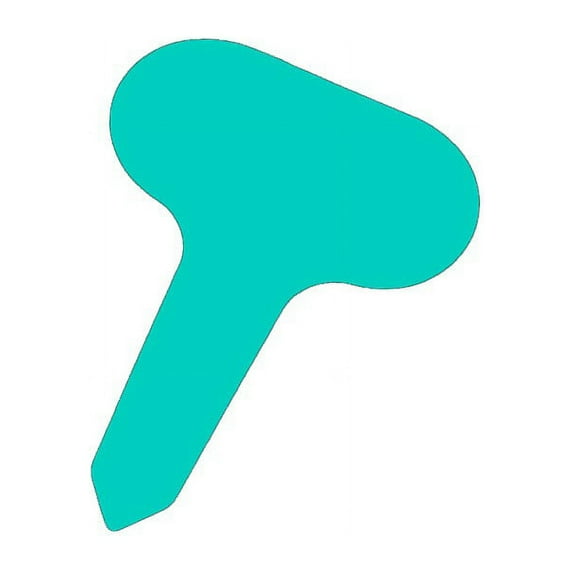 Pompotops Plant Label T-Type Plant Labels Plastic Plant Tags Nursery Garden Labels