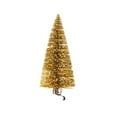thumbnail image 1 of Pompotops Portable Mini Christmas Tree Decorating, 6.29'' Artificial Mini Cedar Trees With Clip, Christmas Trees Christmas Decor Artificial Christmas Decorations Party Home Table Decoration, Gold, 1 of 8