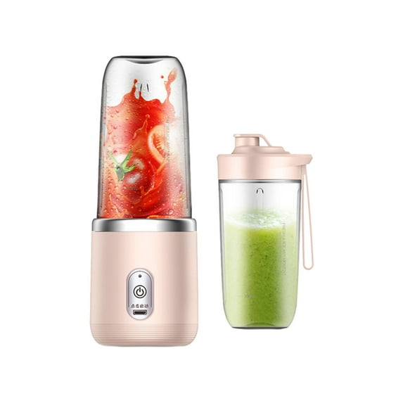 Vikakiooze Portable Personal Blender for Shakes Single Serve, 400Ml Cups With To-Go Lids, Mini for Shakes Juicer Cup