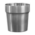 thumbnail image 1 of Vikakiooze Reusable Stainless Steel Double-Layer Beer Mug Hot Pot Tableware Barbecue Anti-Scald Tea Cup for Home Party Bar Camping, 1 of 8