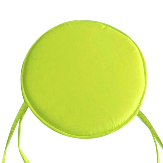 Pompotops Round Chair Cushions With Ties, Indoor Outdoor Chair Cushions, 30CM Round Chair Pads For Dining Chairs Round Seat Cushion Garden Chair Cushions Set For Furniture